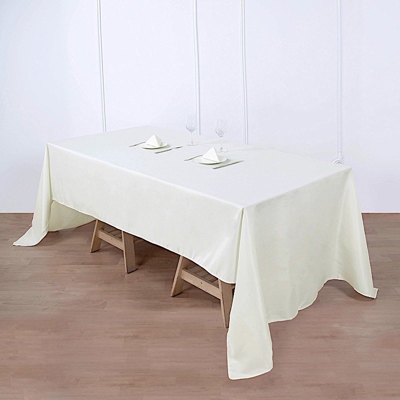 12 pcs 60x126" Polyester TABLECLOTHS Wedding Catering Dining Table Linens SALE - Picture 75 of 185