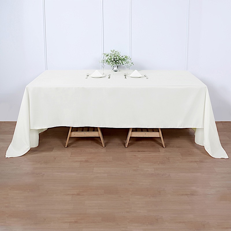 12 pcs 60x126" Polyester TABLECLOTHS Wedding Catering Dining Table Linens SALE - Picture 74 of 185