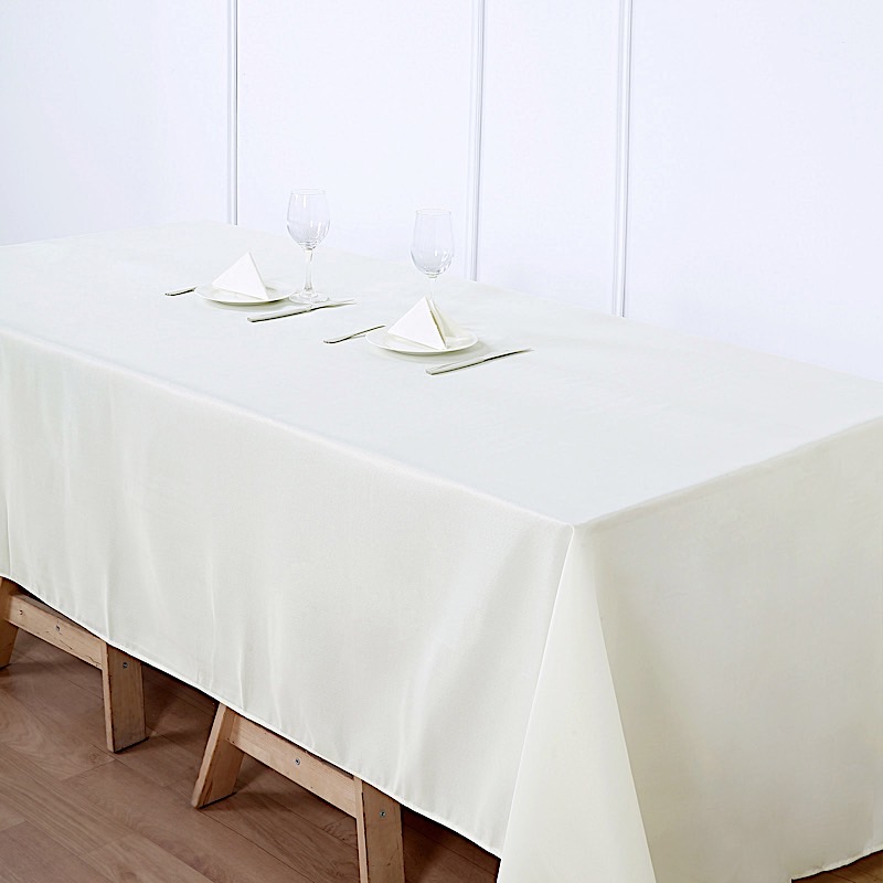 12 pcs 60x126" Polyester TABLECLOTHS Wedding Catering Dining Table Linens SALE - Picture 77 of 185