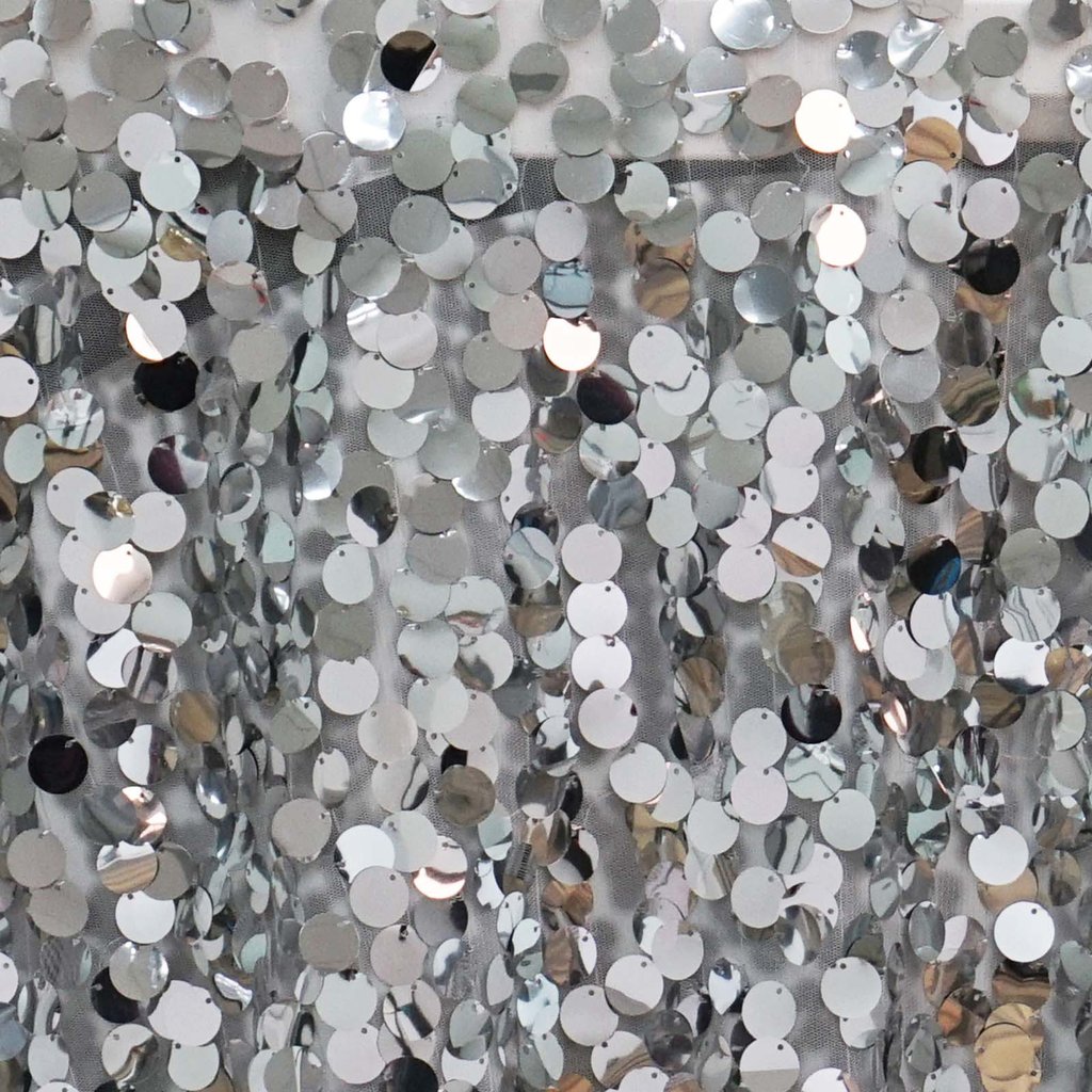 120" Large Payette Sequin Round Tablecloth Wedding Linens Dtcorations Wholesale - Picture 85 of 96
