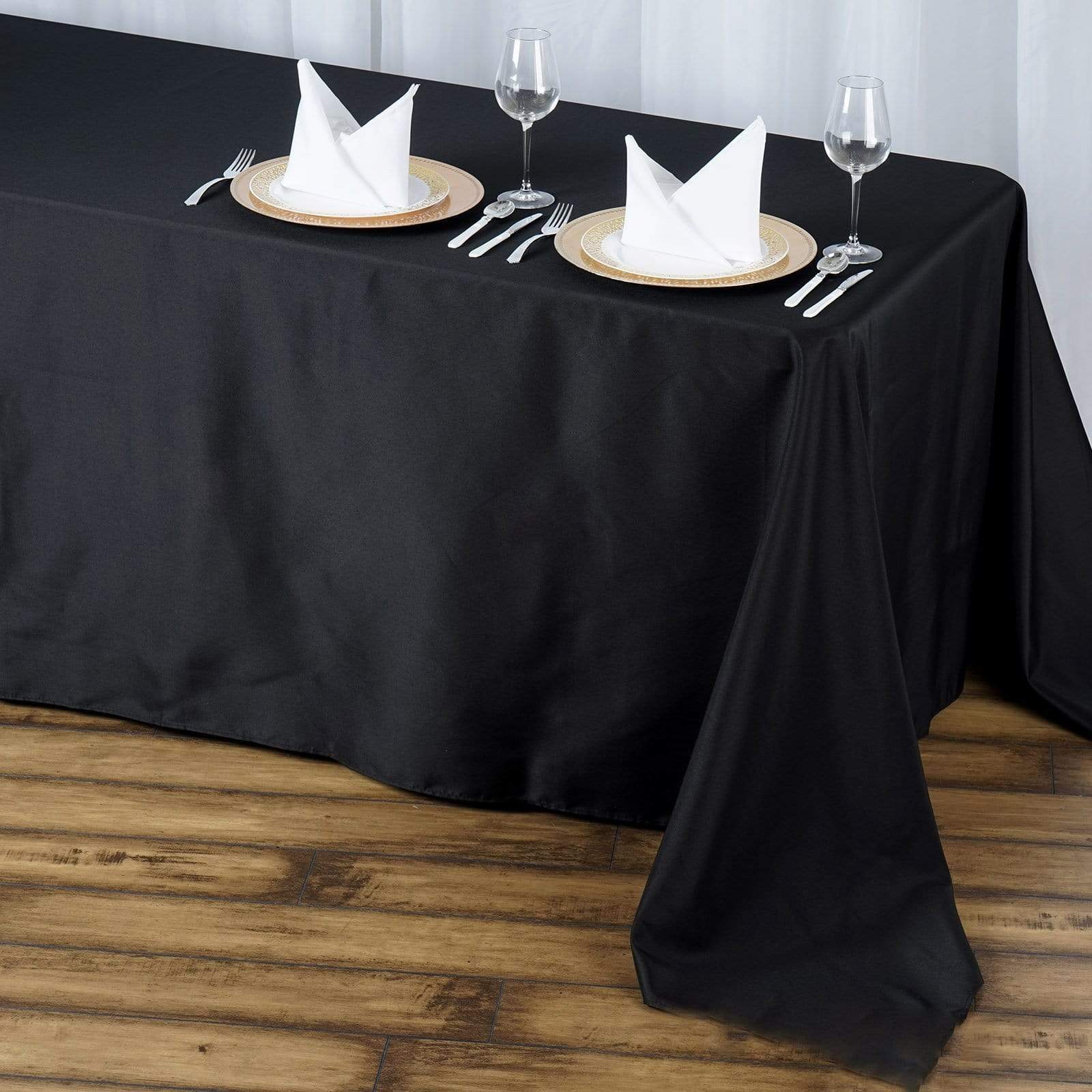 72x120" PREMIUM Polyester RECHTECKIGE Tischdecke Gastronomie Qualität Heim Bettwäsche - Bild 7 von 17
