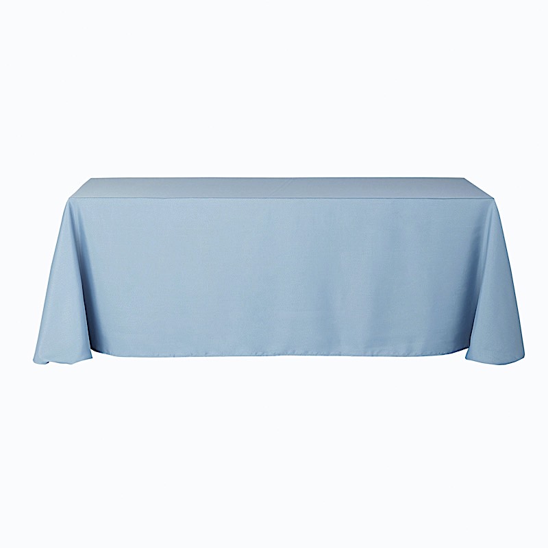 90x156-Inch RECTANGULAR Polyester Tablecloths Reception Catering Wedding Party - Picture 66 of 231