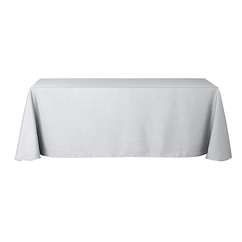 90x156-Inch RECTANGULAR Polyester Tablecloths Reception Catering Wedding Party - Picture 178 of 231