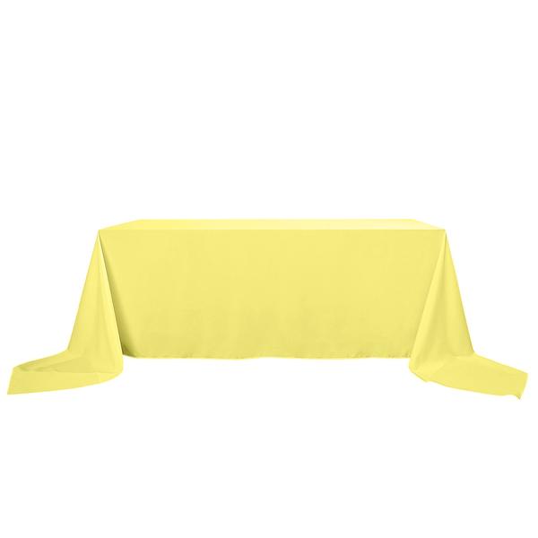 90x156-Inch RECTANGULAR Polyester Tablecloths Reception Catering Wedding Party - Picture 224 of 231