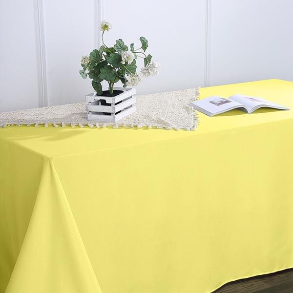 90x156-Inch RECTANGULAR Polyester Tablecloths Reception Catering Wedding Party - Picture 226 of 231