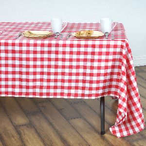 60x126" Checkered Gingham Tablecloth Polyester Rectangular Linens Wedding PARTY - Picture 47 of 53