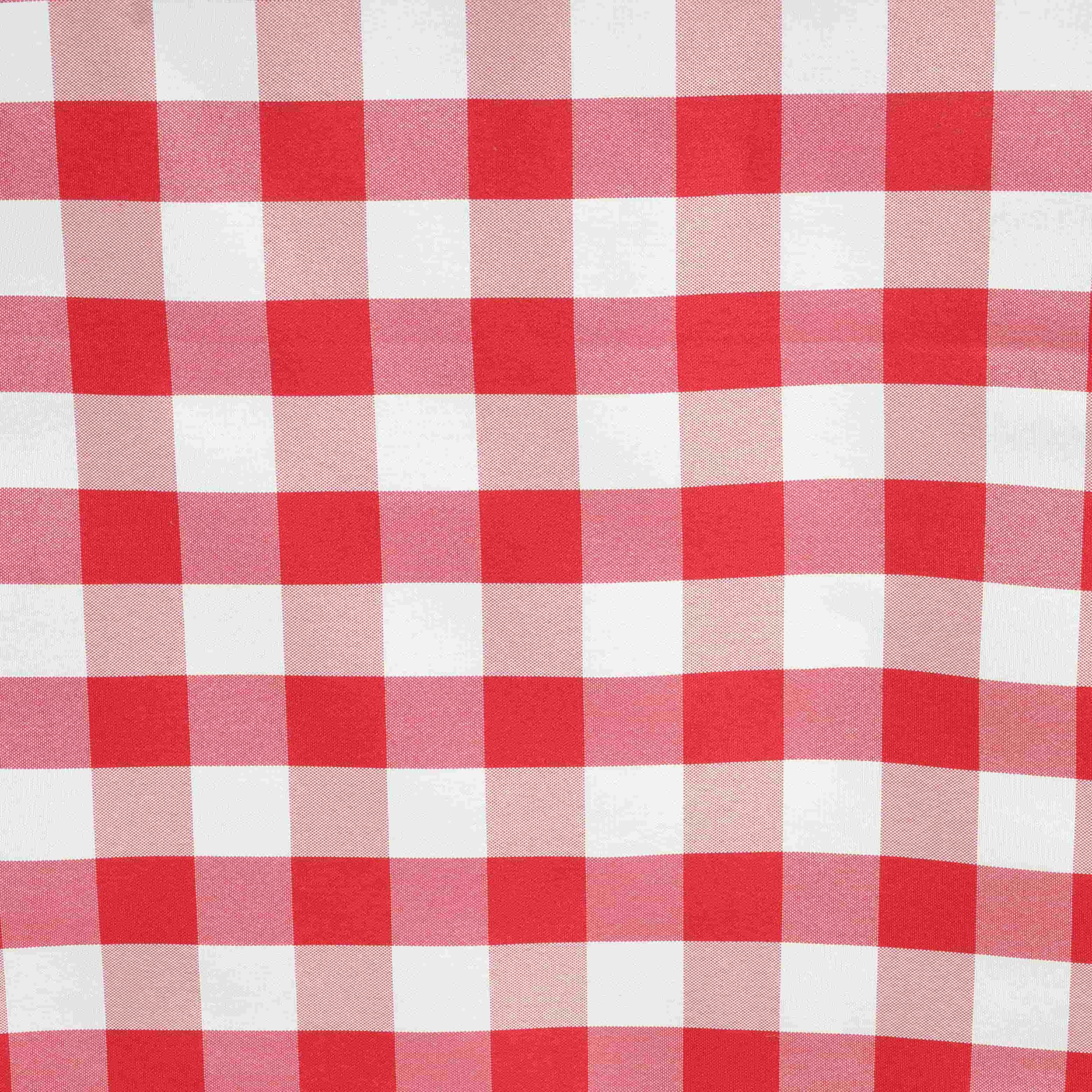 70x70-Inch SQUARE Checked Gingham Polyester Tablecloth Dinner Wedding Linens - Picture 20 of 26