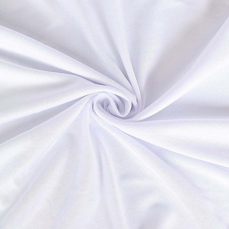 6 ft Wavy Rectangular Fitted Tablecloth Premium Spandex Table Cover Party Events - Picture 57 of 59