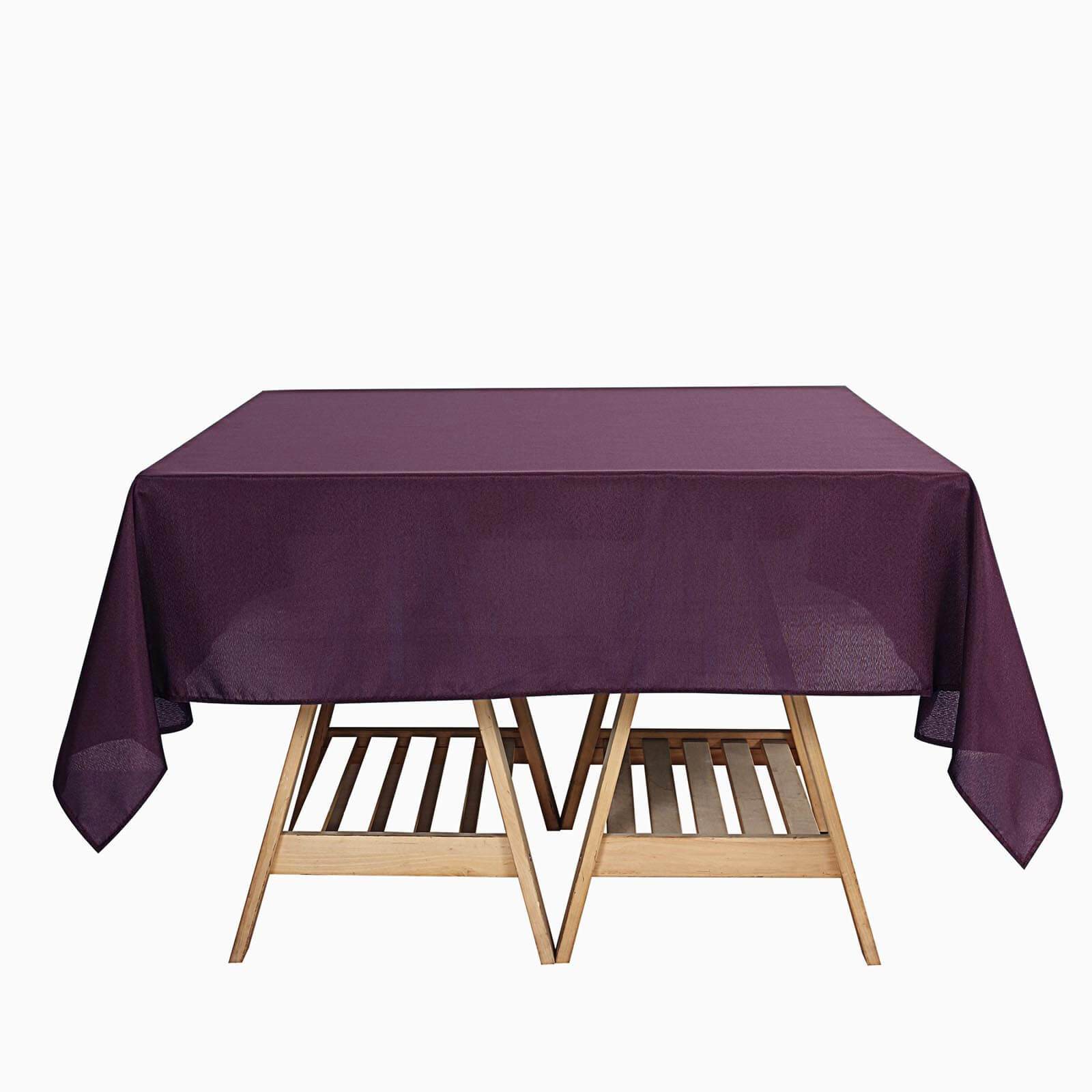 10 pcs 70 x 70" SQUARE POLYESTER Tablecloths Wedding Table Linens for Catering - Picture 98 of 268