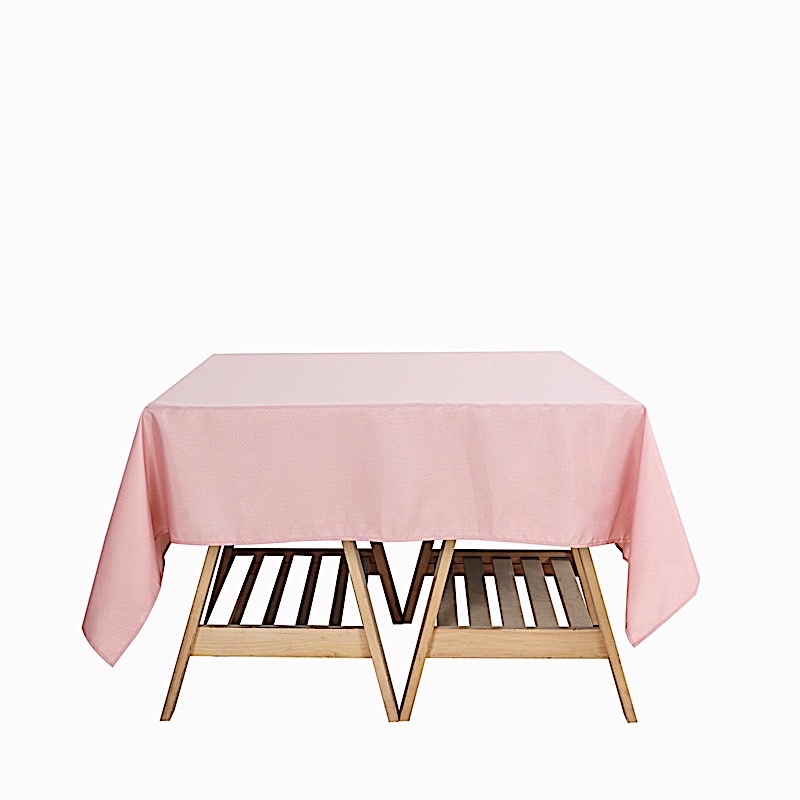 10 pcs 70 x 70" SQUARE POLYESTER Tablecloths Wedding Table Linens for Catering - Picture 89 of 268