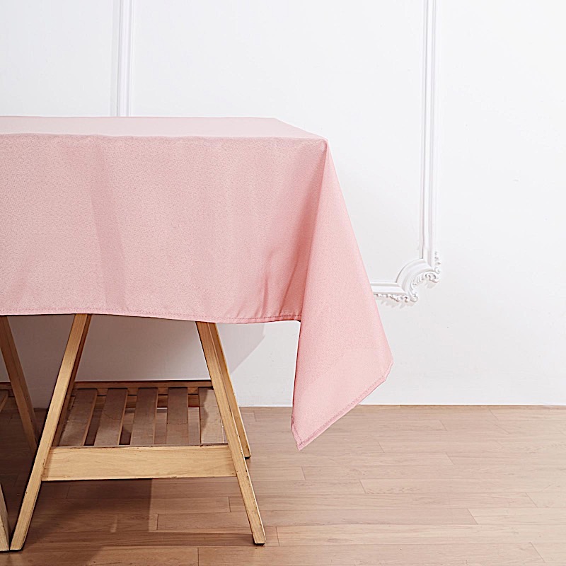 10 pcs 70 x 70" SQUARE POLYESTER Tablecloths Wedding Table Linens for Catering - Picture 92 of 268