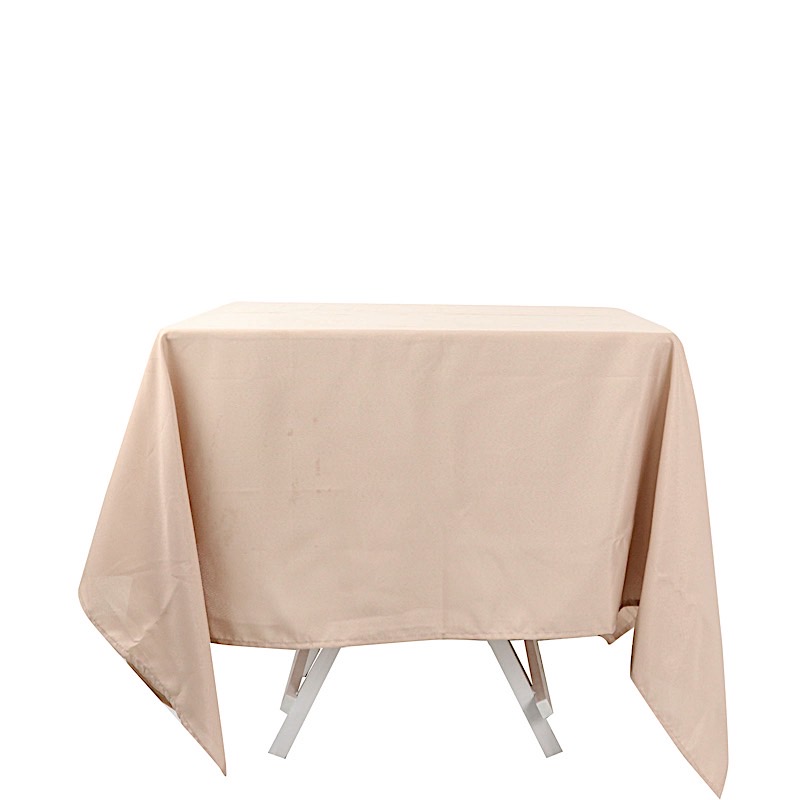 10 pcs 70 x 70" SQUARE POLYESTER Tablecloths Wedding Table Linens for Catering - Picture 161 of 268