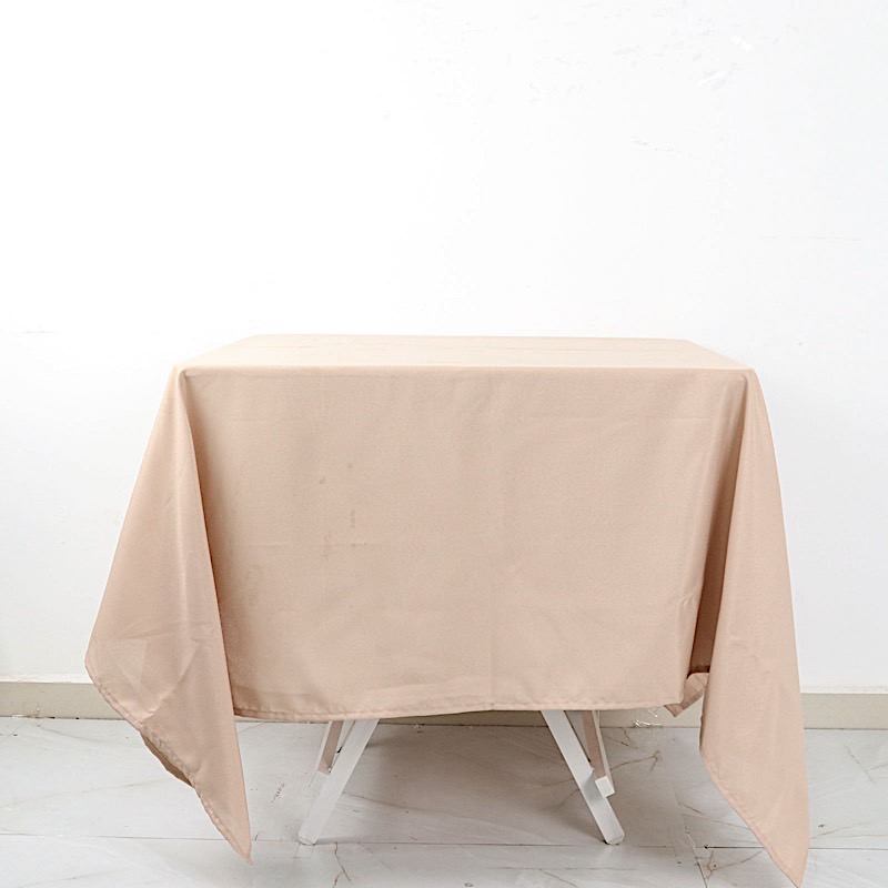 10 pcs 70 x 70" SQUARE POLYESTER Tablecloths Wedding Table Linens for Catering - Picture 165 of 268