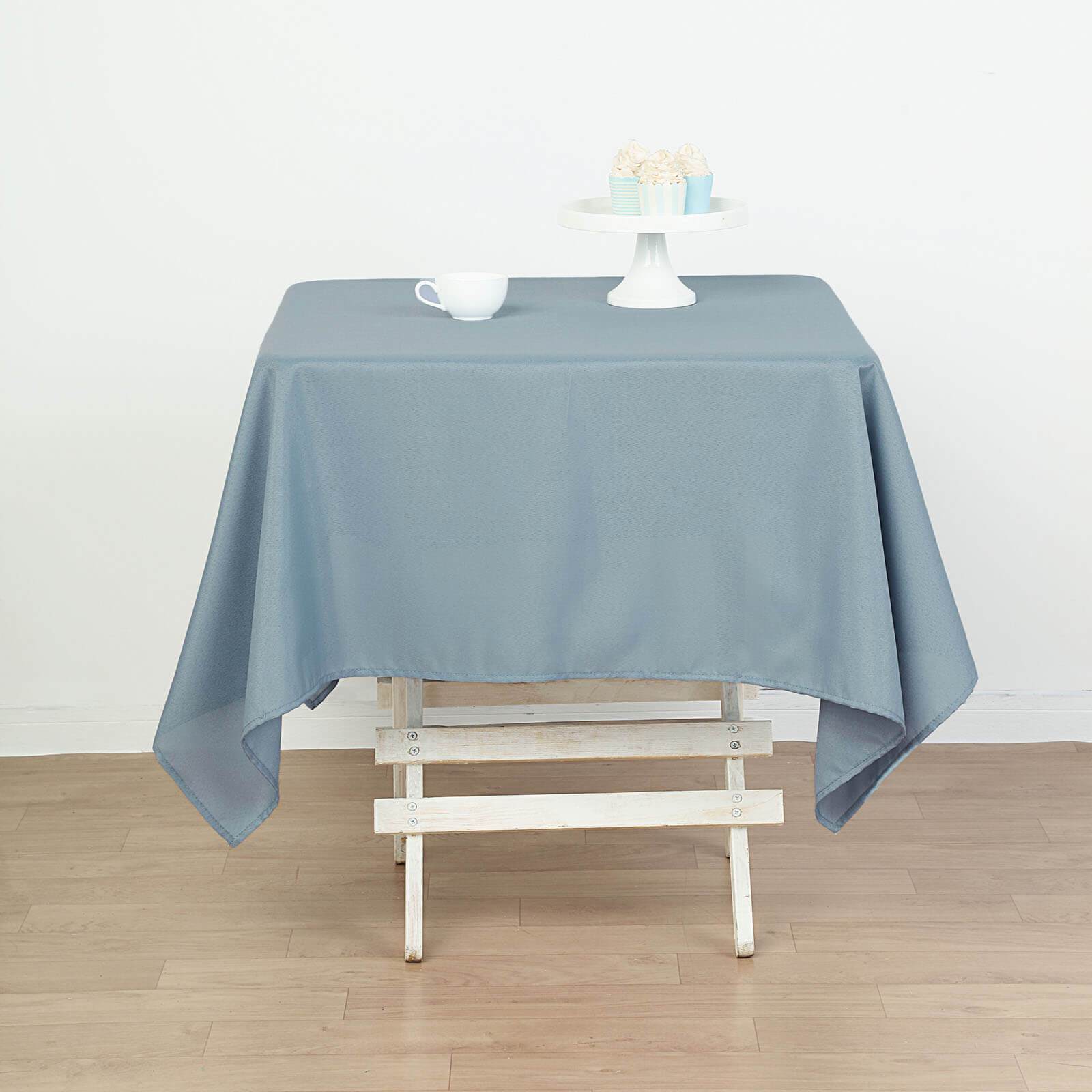 90x90" SQUARE POLYESTER Tablecloth Cheap Table Linens Decorations WHOLESALE SALE