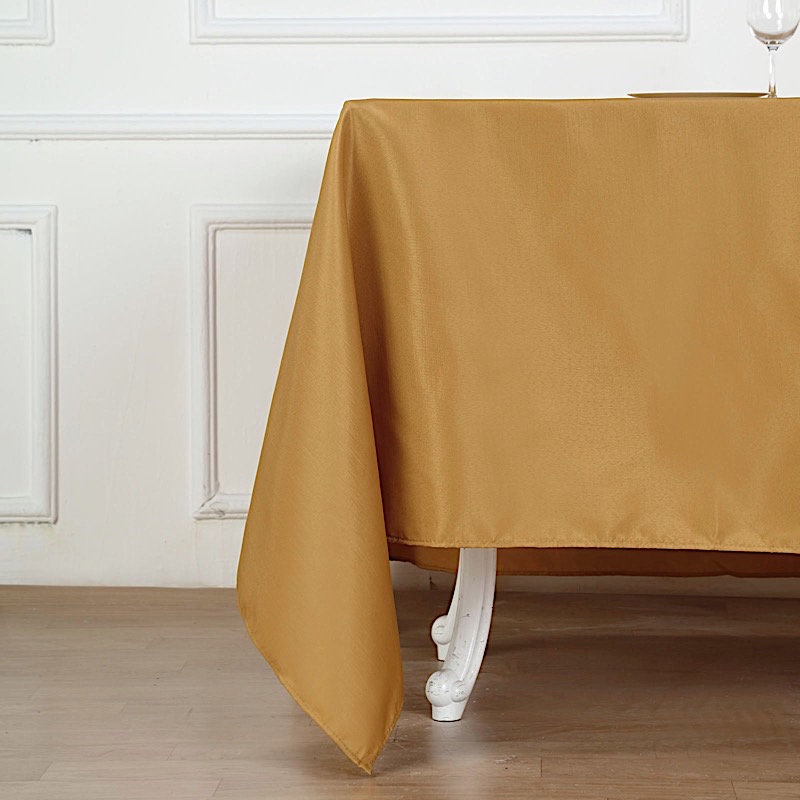 90x90" SQUARE POLYESTER Tablecloth Cheap Table Linens Decorations WHOLESALE SALE - Picture 3 of 10