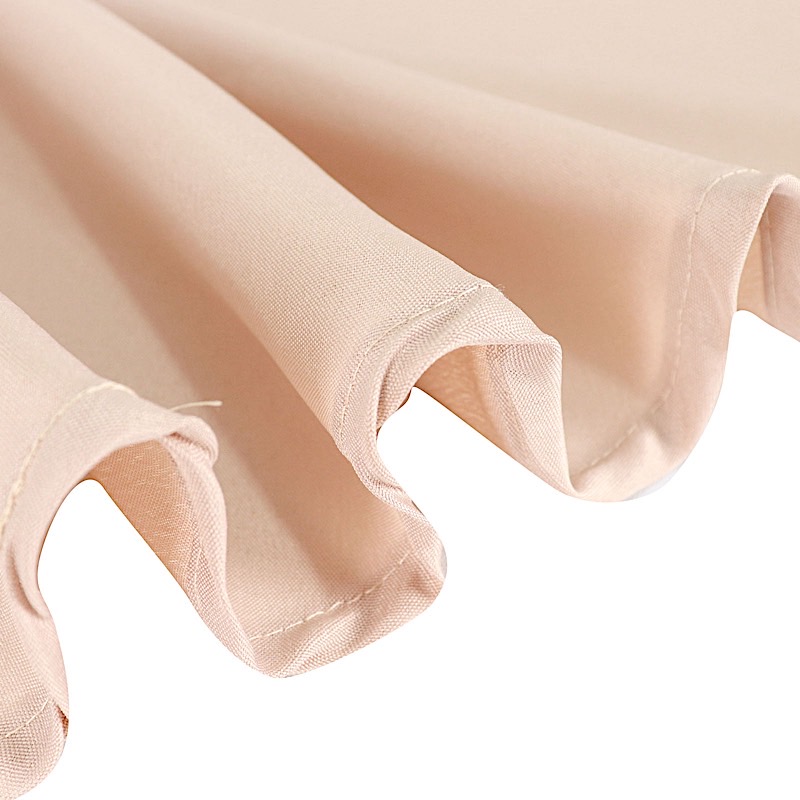 10 pcs 90x90" Square Polyester Tablecloths Wedding Table Linens for Catering product image view 7