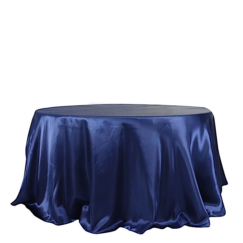 132 in Satin Round TABLECLOTH Wedding Party Event Reception Decorations Supplies - Picture 67 of 97