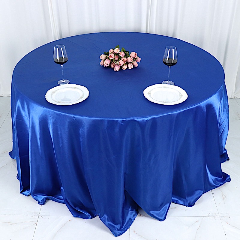 132 in Satin Round TABLECLOTH Wedding Party Event Reception Decorations Supplies - Picture 78 of 97