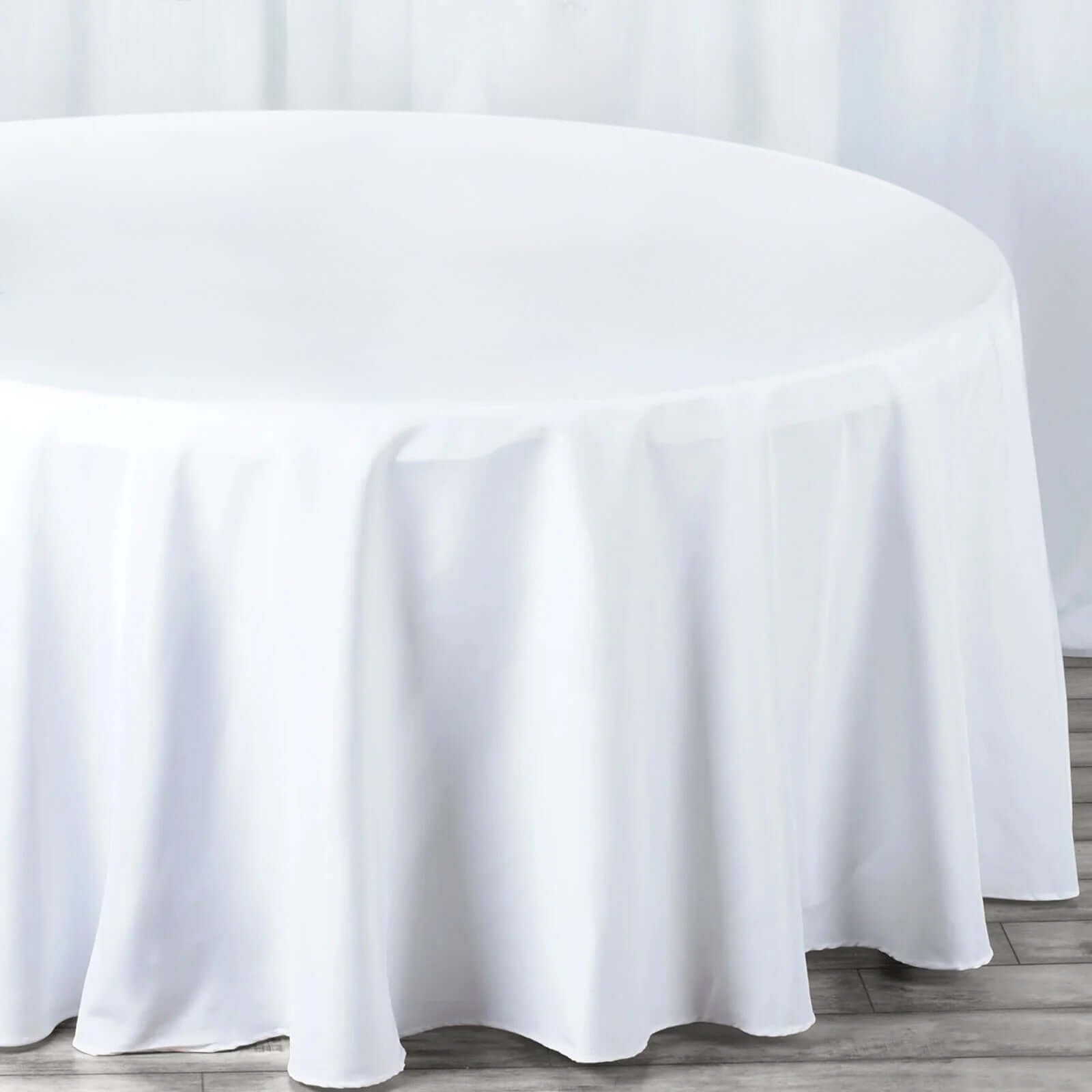 6 pcs 132" Round Premium Polyester Tablecloths Wedding Party Table Linens SALE - Picture 99 of 100