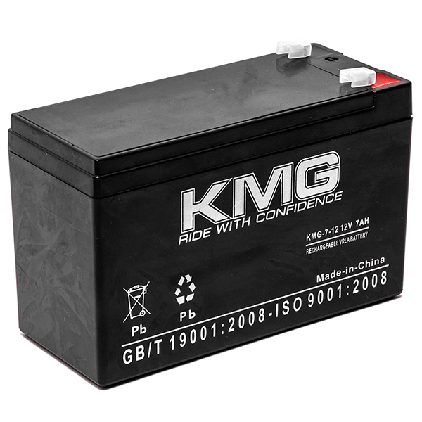 Yuasa NP7-12 12V//7Ah Sealed Lead Acid Battery with F1 Terminal