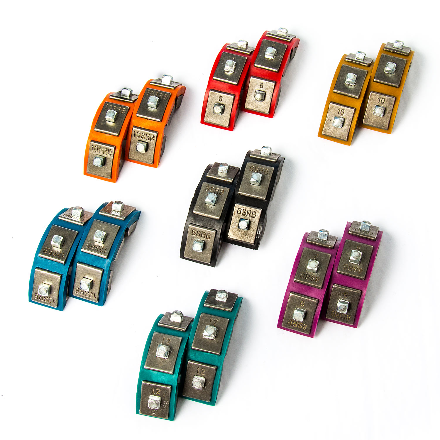 Hydraulic Hose Crimper Manual A/C Hose Crimping Tool Kit Die Sizes #6