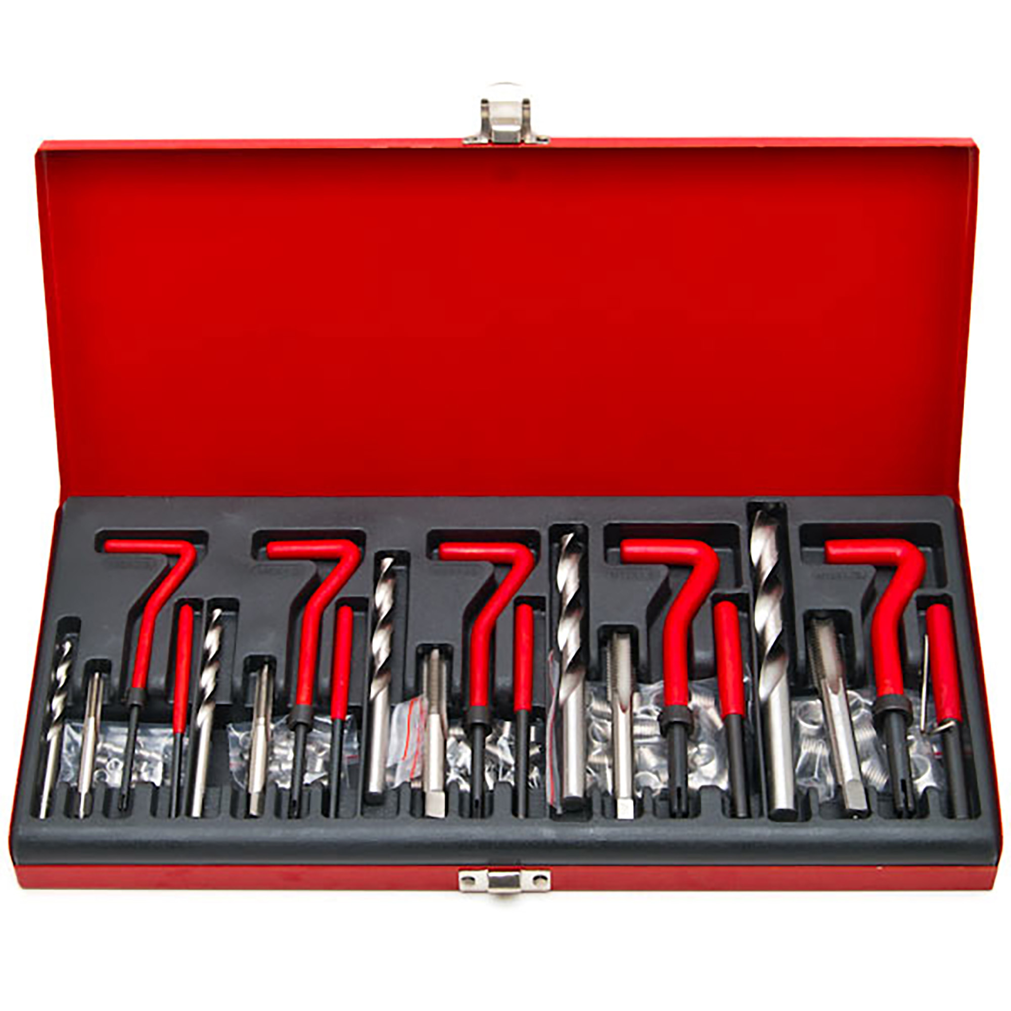 131 pc Damaged Thread Repair Tool Kit Automotive Case Auto Engine Block