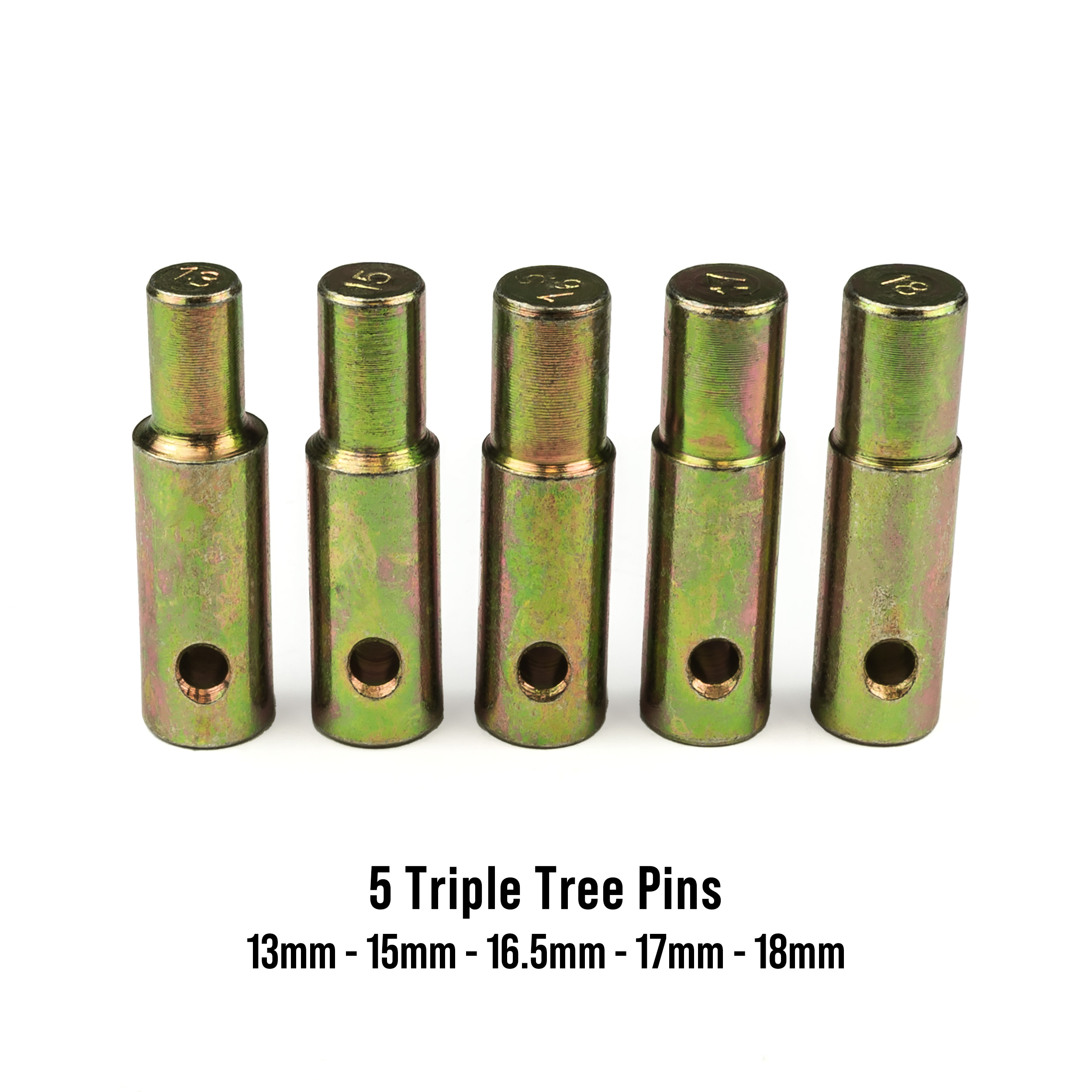 パーツ forest three Headlift Pins Kit #1 for Venom Motorcycle Triple Tree Headlift