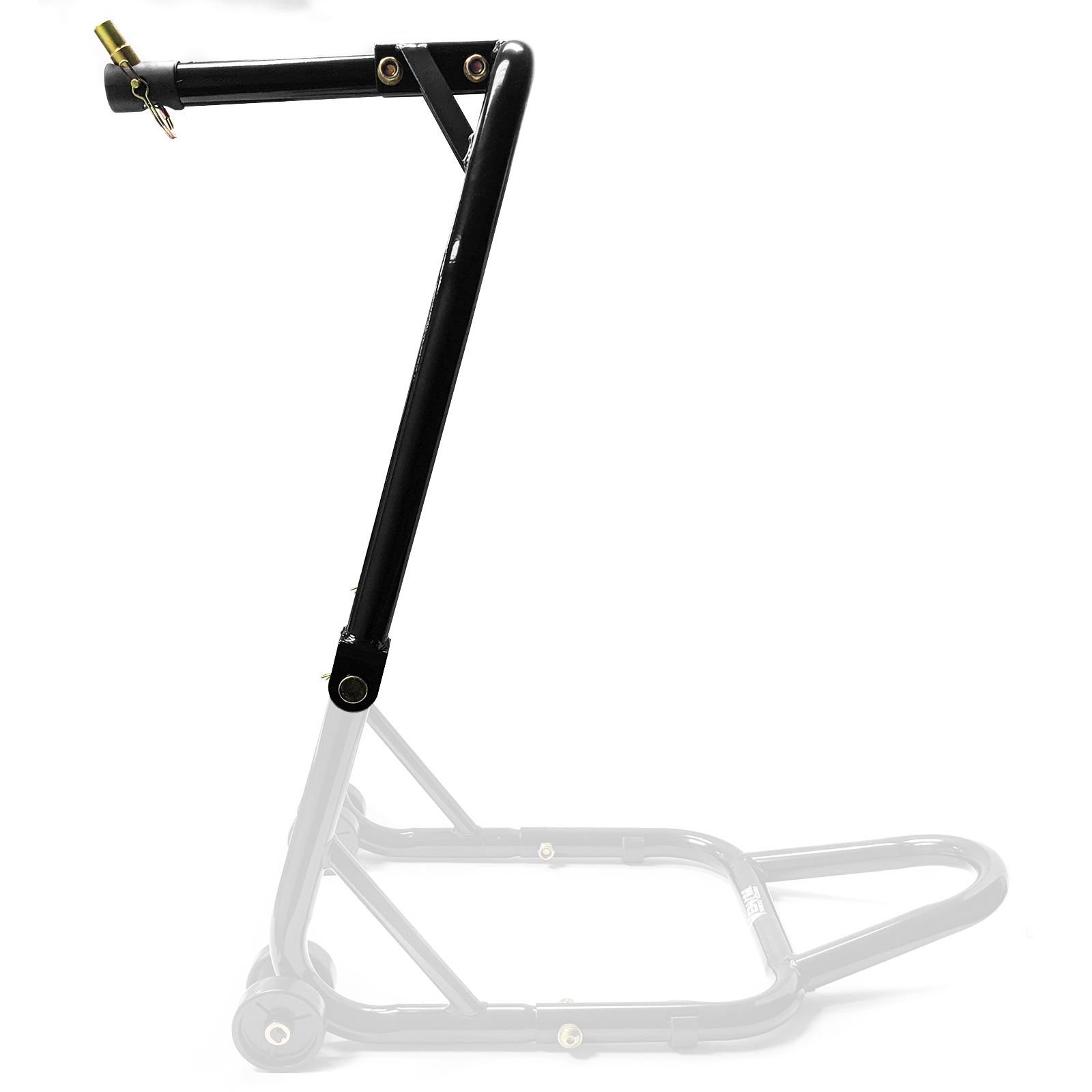 Front Head Yoke Triple Tree Motorcycle Sport Bike Black Stand