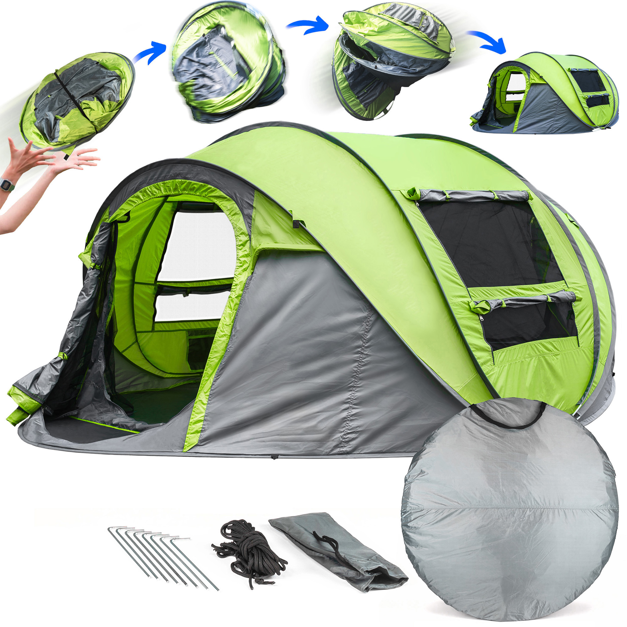aanhangwagen tent Alvantor® Tailgate SUV for Cars – 6x6x6.6ft Waterproof & UV-Resistant Car Camping Tents with Full Mesh & PVC, Fits SUV, MPV – Portable Instant Setup Tent for 2-3 People Größe:44 cm Offline B Perfect for the tailgate BENT Bentcho Schlafsack Decke