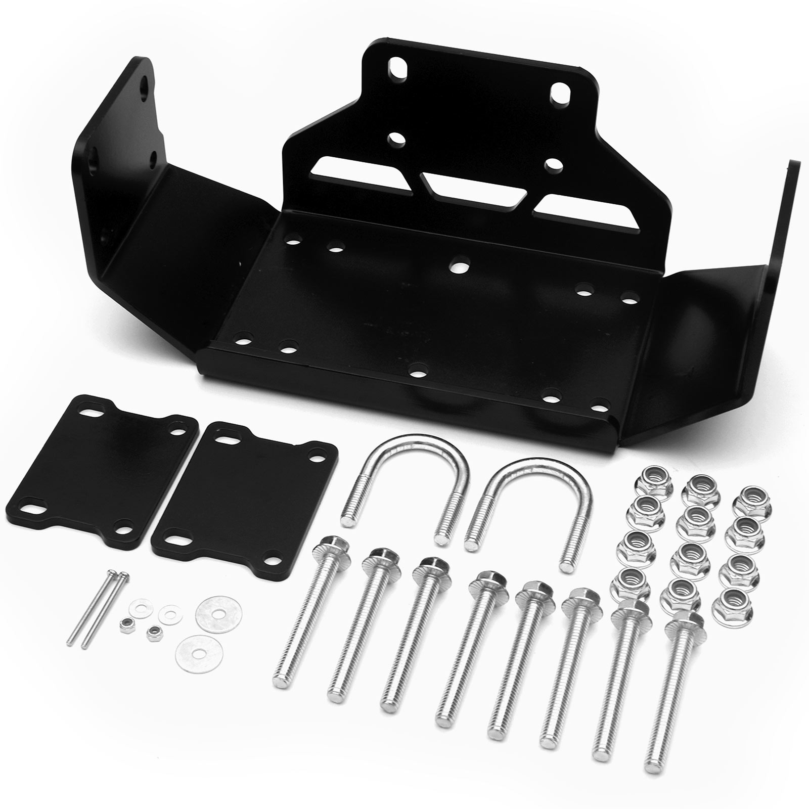 Recovery Winch Mounting Bracket Fits Honda UTV 20152021 Pioneer 500