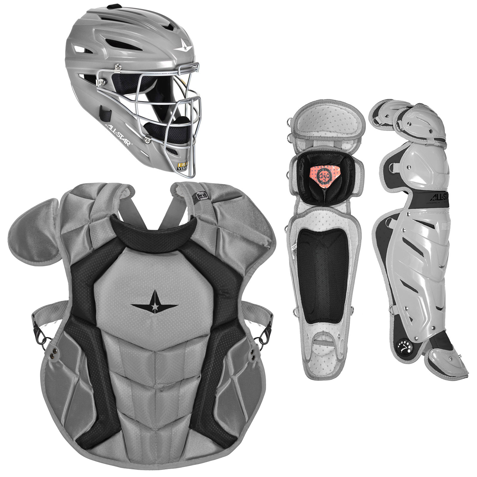 All-Star System Seven Pro NOCSAE Adult Baseball Catcher's Package - Picture 7 of 7