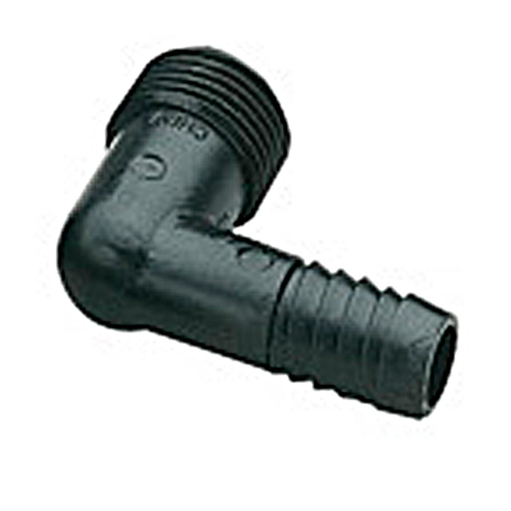 Orbit 10 Pack 1/2" Thread x Barb Elbow Funny Flex Pipe Sprinkler