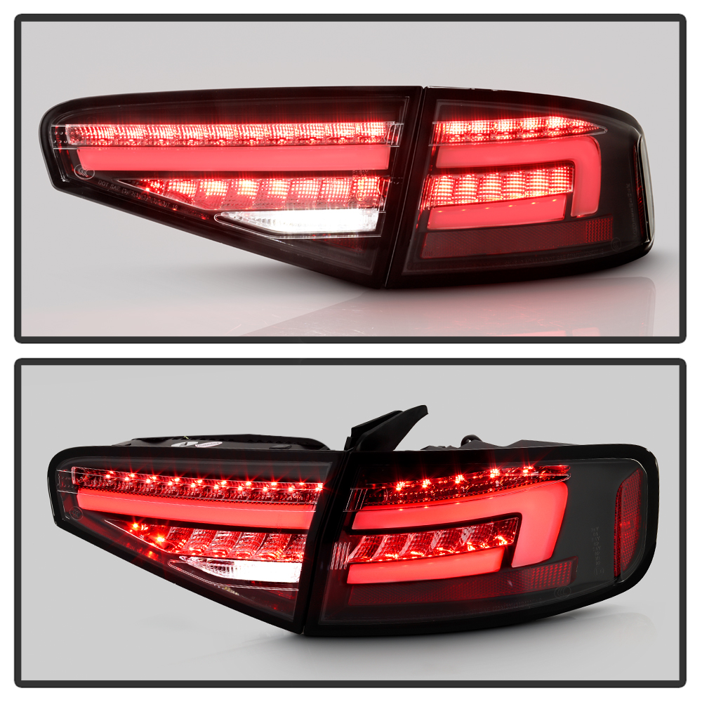 Luces traseras LED completas izquierda+derecha Audi A4 S4 2013-2016 actualización incandescente - Imagen 7 de 16