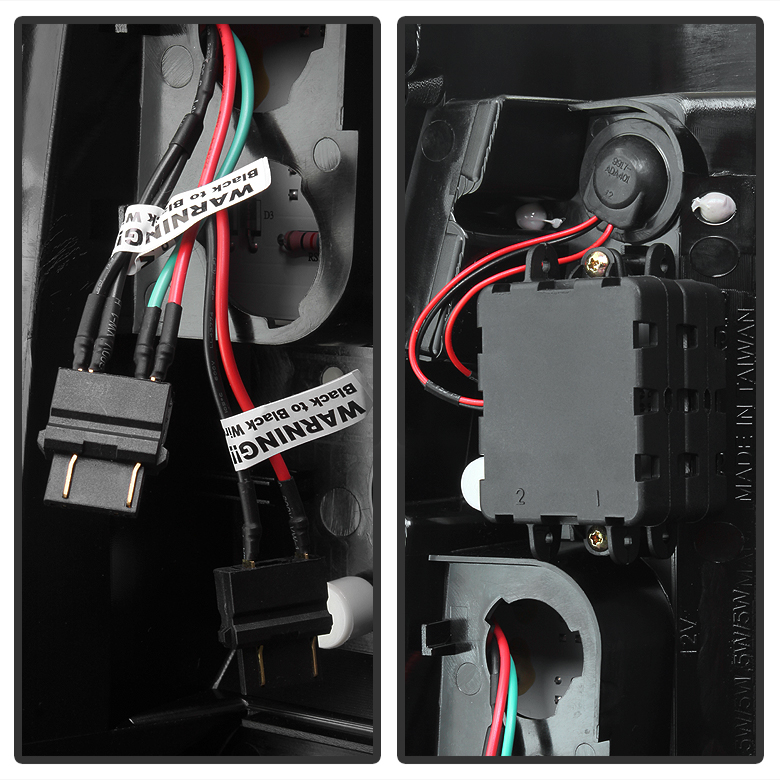 20032006 Chevy Silverado 15002500HD3500 LED Pyro Tube Tail Lights