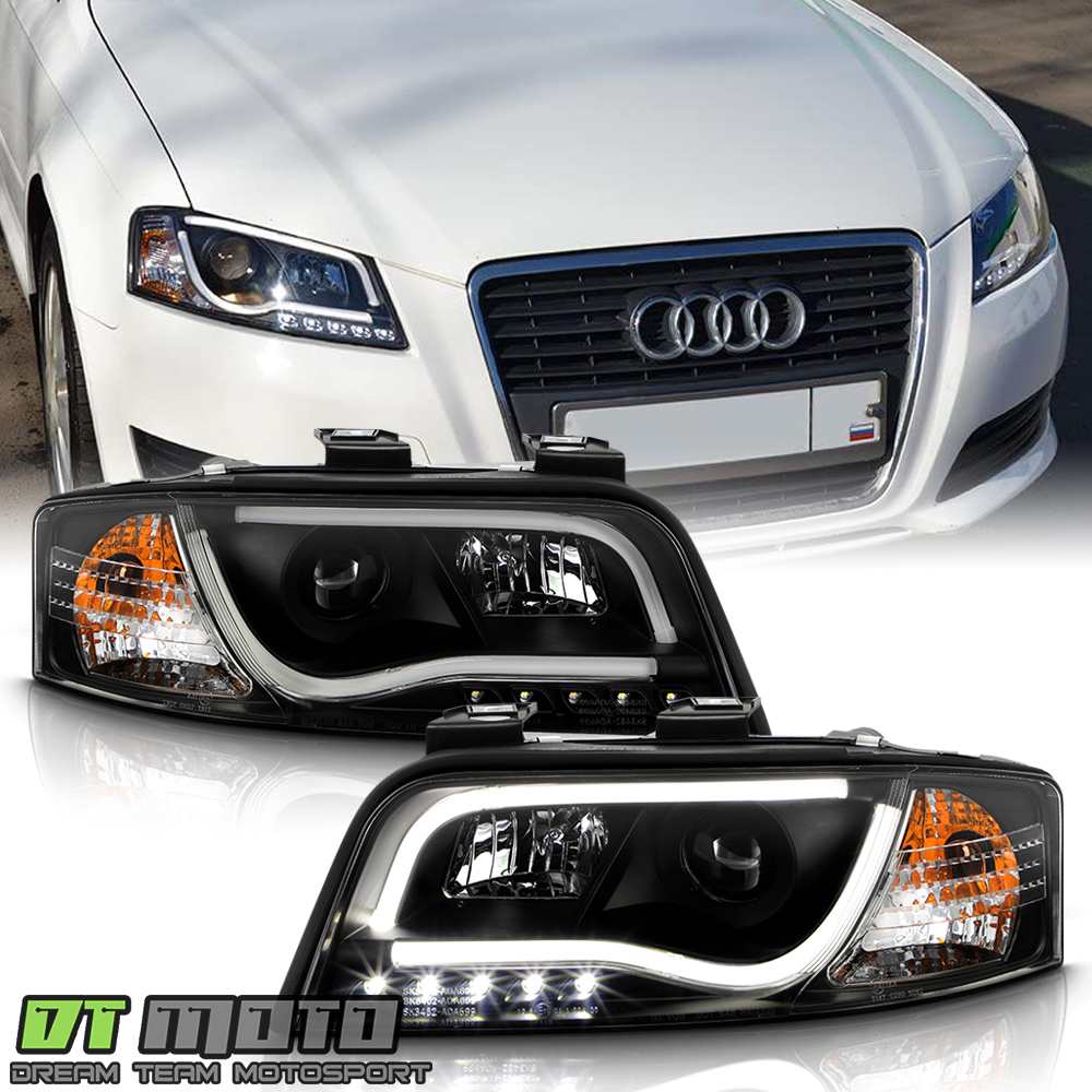 Audi A4 2004-2008 Daytime Running Lamp DRL Pair Left /& Right