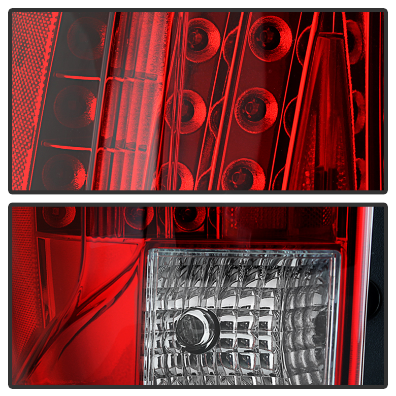 LED Tail Light Brake Lamp Right Side 2007-2014 ESV LED Tail Light For Cadillac Escalade ESV 2007-2014 - Passenger Side Brake Lamp, Chrome Housing Cadillac Escalade Lights - Foto 9