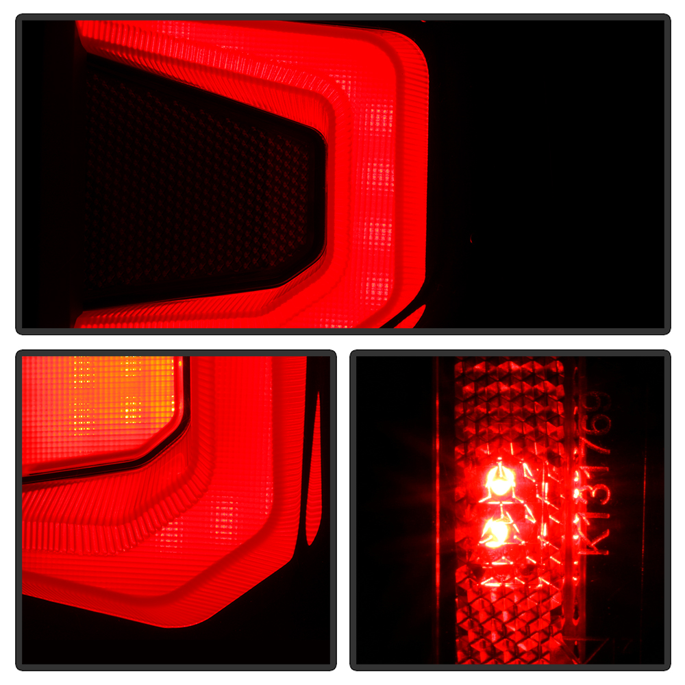 Red Tail Light LED Car & Truck Light Bulbs & LEDs LED Tail Lights For 2019-2023 Chevy Silverado 1500 (Red Smoked Lens) - Incandescent Models Chevy Silverado LED Tail Lights - Foto 9
