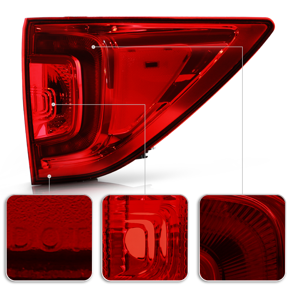 Feu De Recul Droit (Passager) Pour Honda Pilot 2016-2018 - Chrome - Occasion Fonctionnel