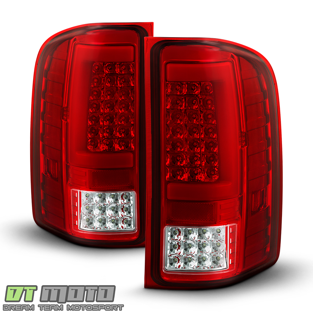 20072013 CHEVY SILVERADO 1500 2500 Sequentia LED Tube Tail Lights