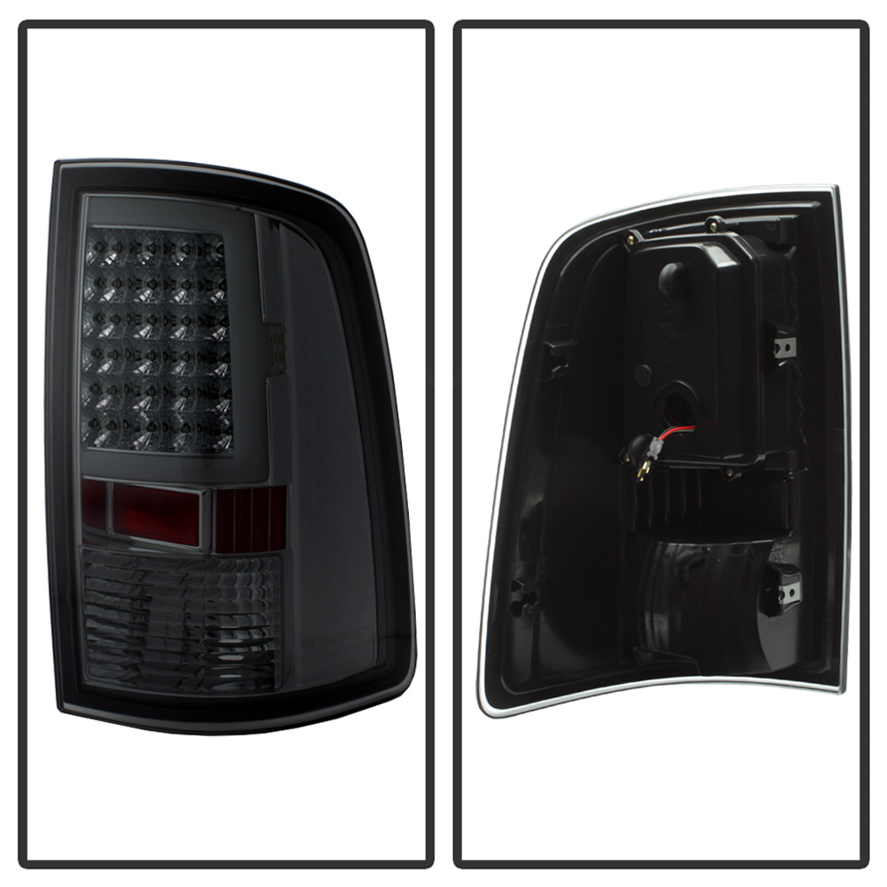 Black 2009-2018 Dodge Ram 1500 10-18 2500 3500 LED Bar Tail Lights Brake Lamps E - Foto 5