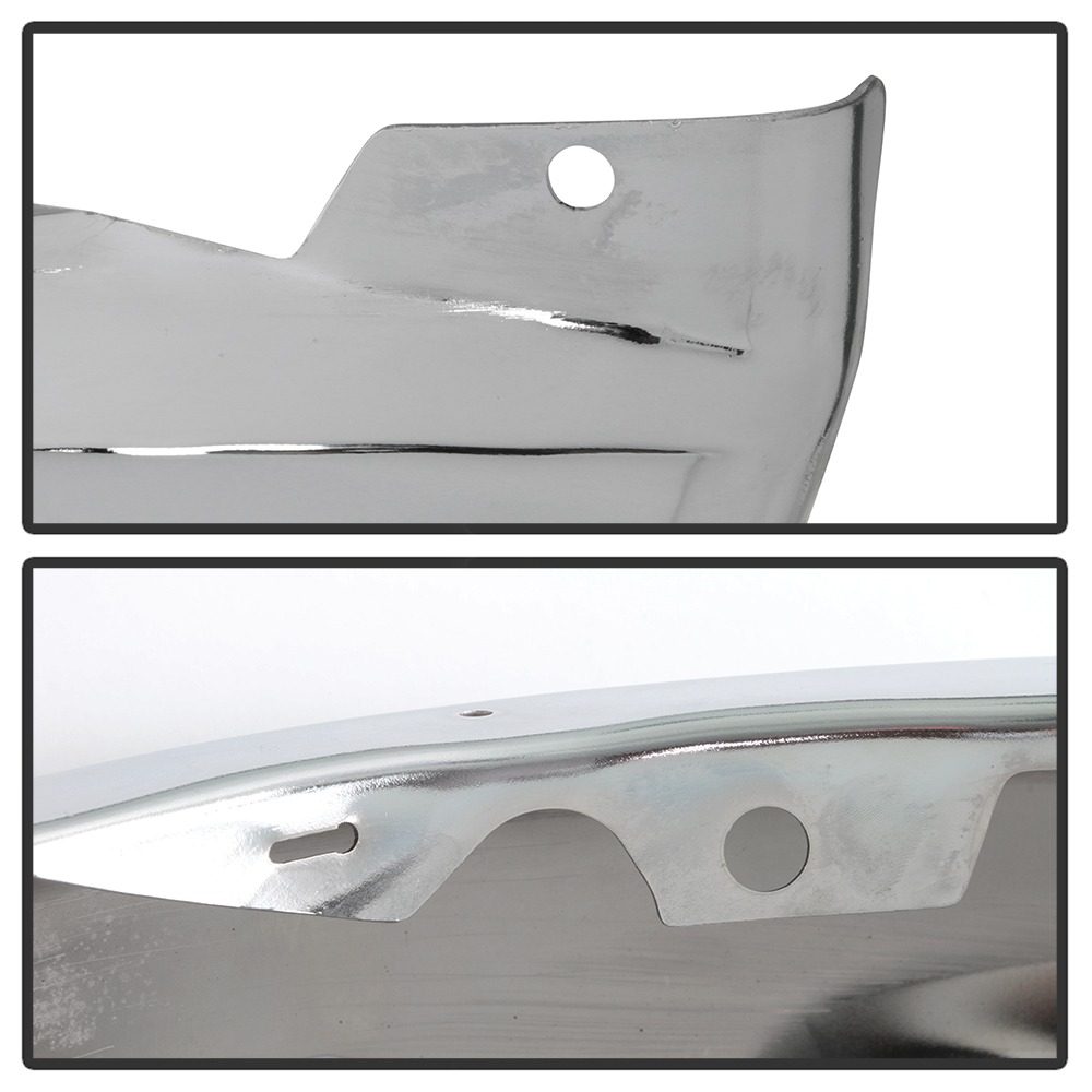 Front Bumper Face Bar for RAM 1500 2014-2018 Chrome W/ Fog Light Holes & Sensors