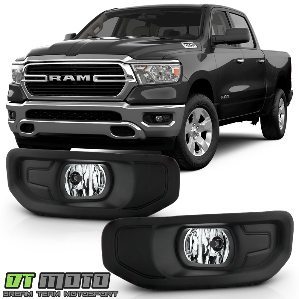 20192020 RAM 1500 Halogen Bumper Fog Lights Driving Lamps w/ Switch