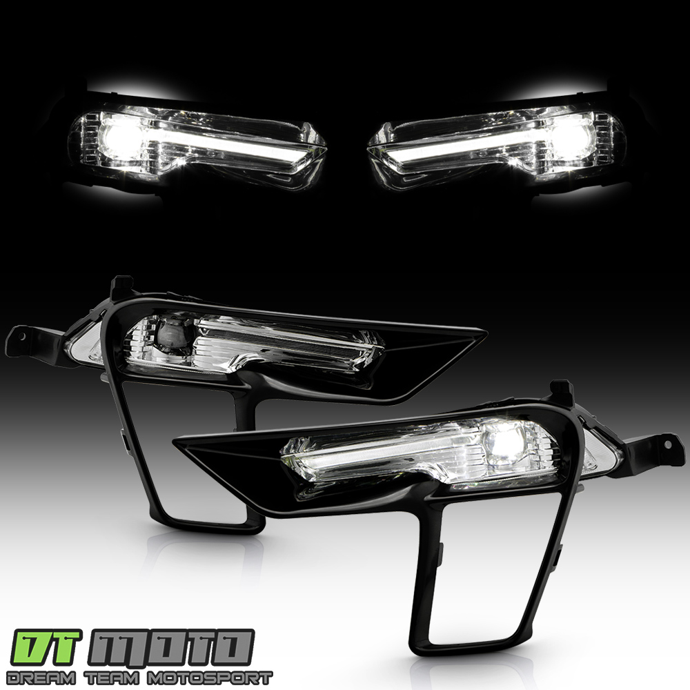 2018-2019 Ford Explorer [OE Style] Bumper LED Fog Lights Driving
