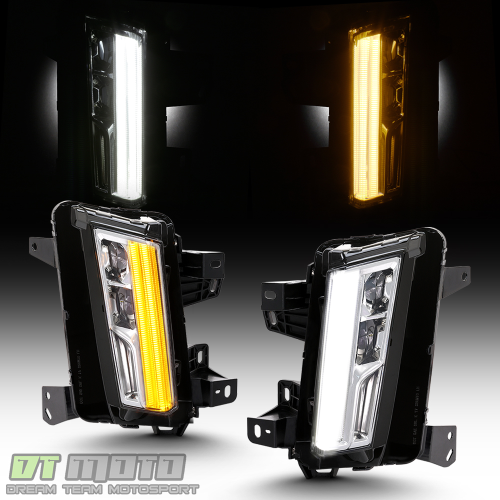 [SwitchBack] 20172018 Cadillac XT5 LED DRL w/Turn Signal Fog Lights