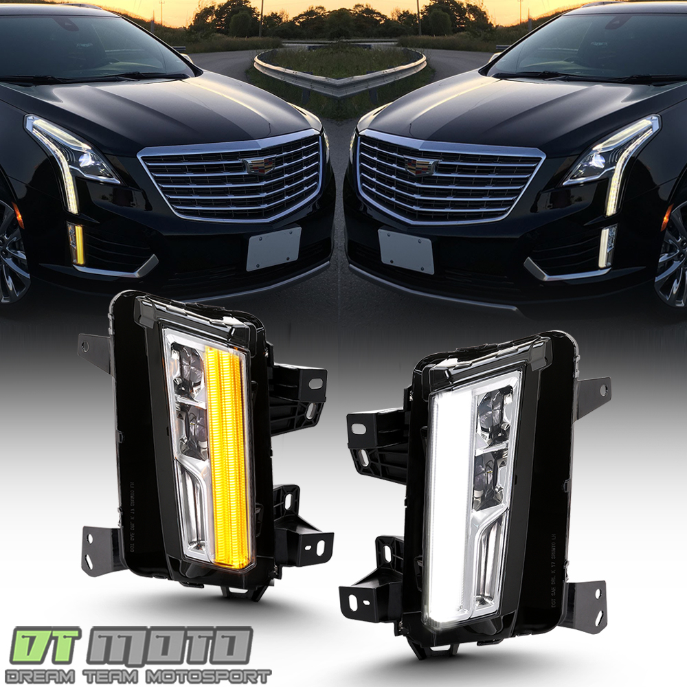 [SwitchBack] 20172018 Cadillac XT5 LED DRL w/Turn Signal Fog Lights