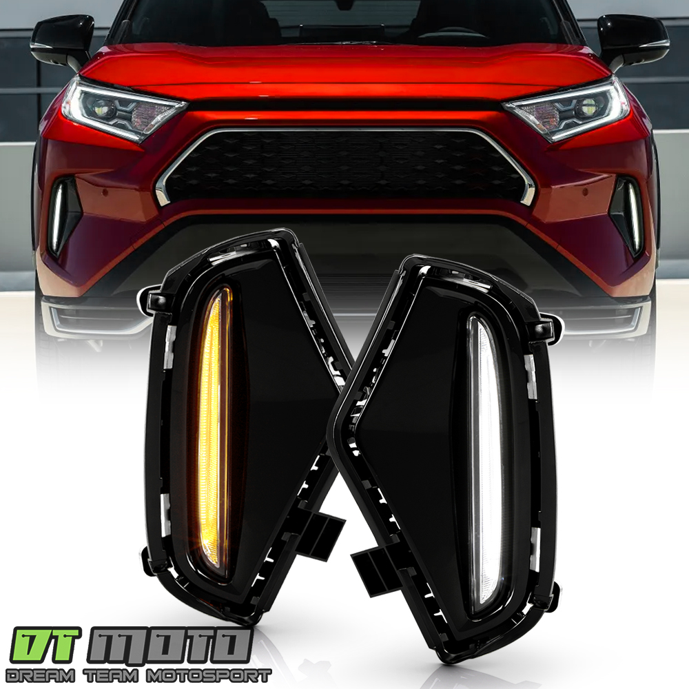 Switcthback] For 2019-2025 Toyota RAV4 DRL Turn Signal LED Bumper