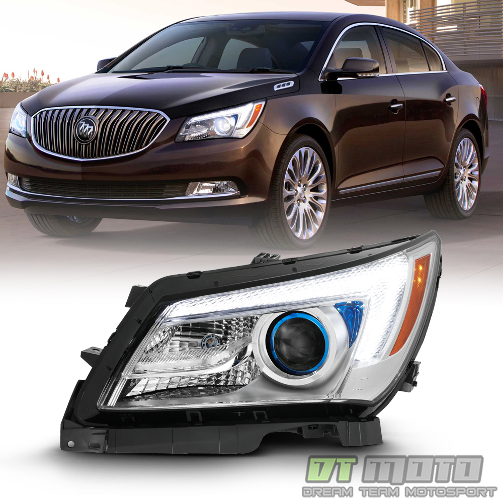 NEW 201416 Buick LaCrosse Halogen LED Projector Headlight Headlamp