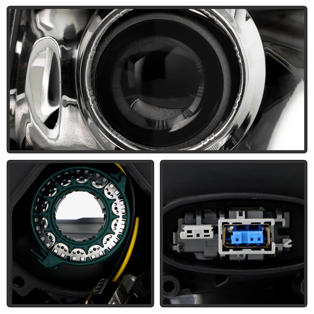 For Cadillac Escalade ESV 2007-2014 HID/Xenon Model LED DRL Projector Headlights 285594395055