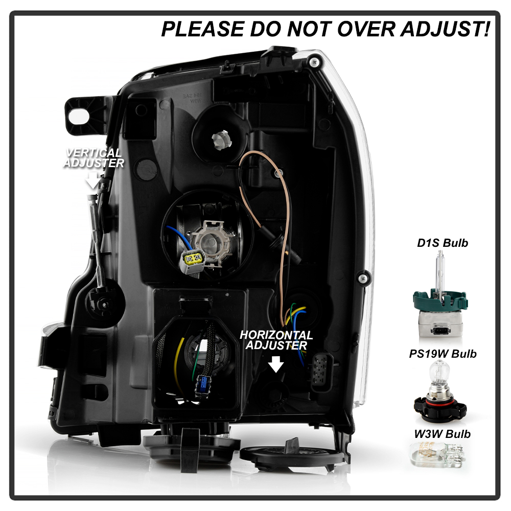 Headlight Bulbs For 2014 Cadillac Escalade ESV Passenger Side RH