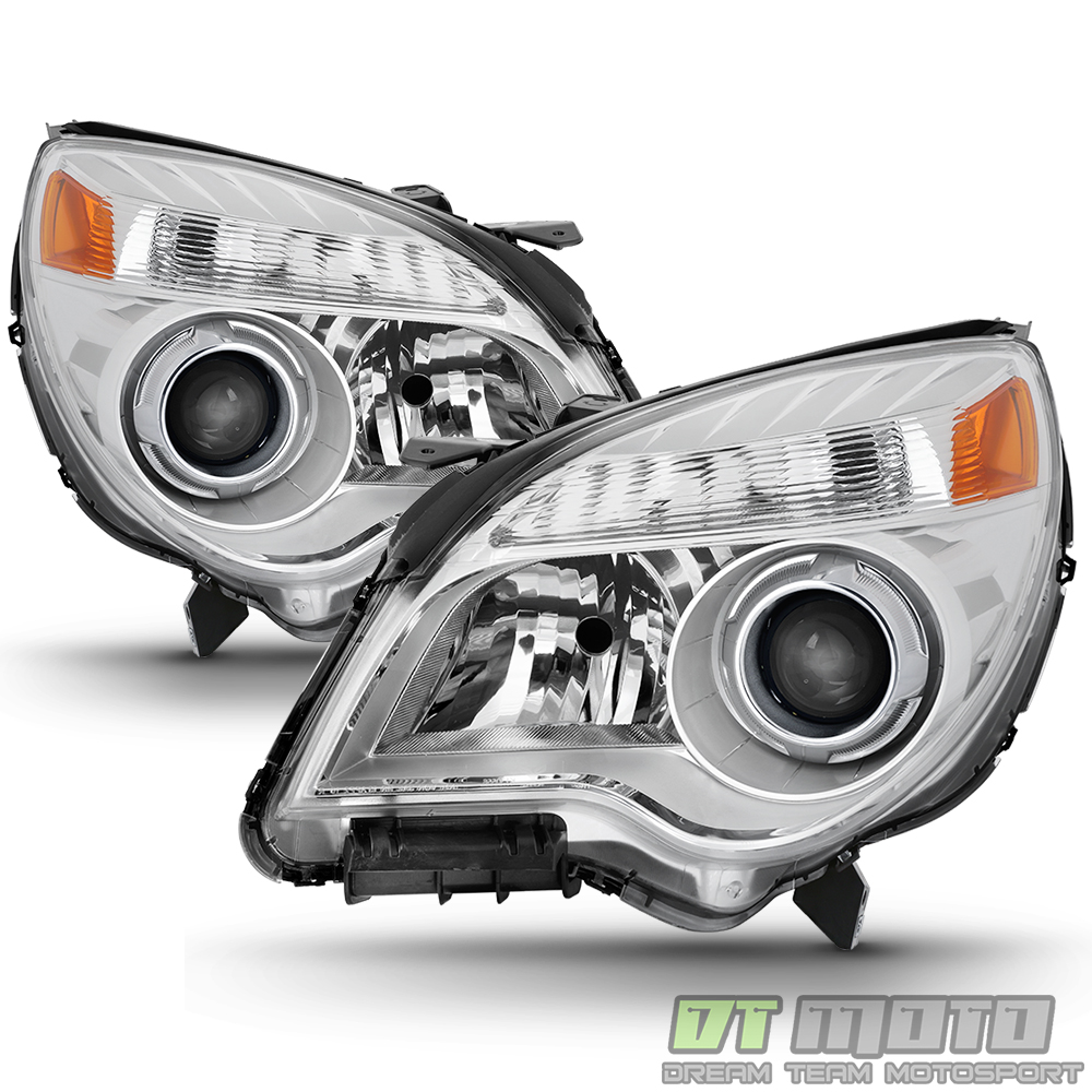 Halogen Model 20102015 Chevy Equinox Projector Headlights Headlamps